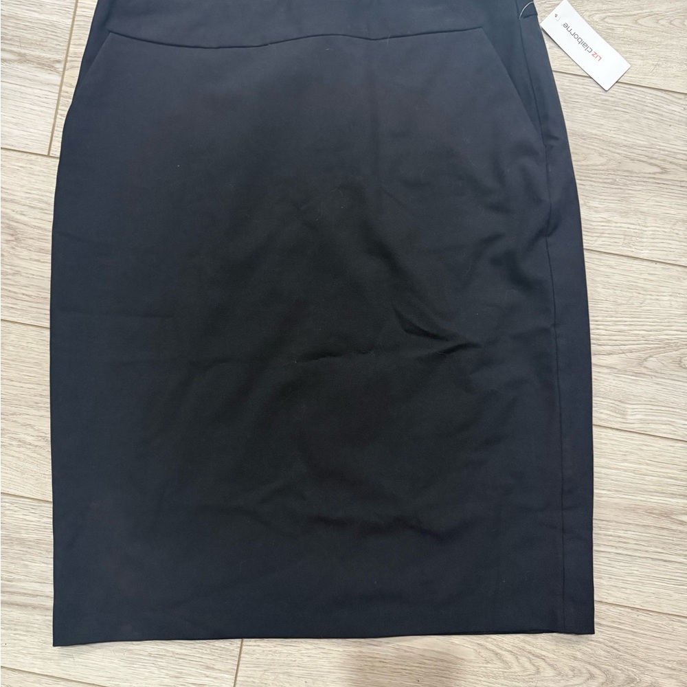 NWT Elegant Black Pencil Skirt